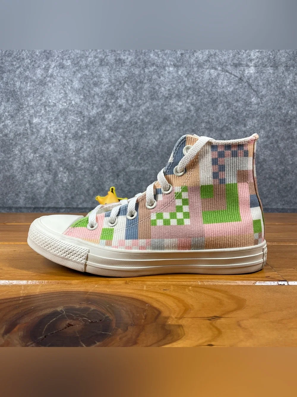 Converse Chuck Taylor All Star WOMENS 7 Crafted High Abstract Stripes 572702F